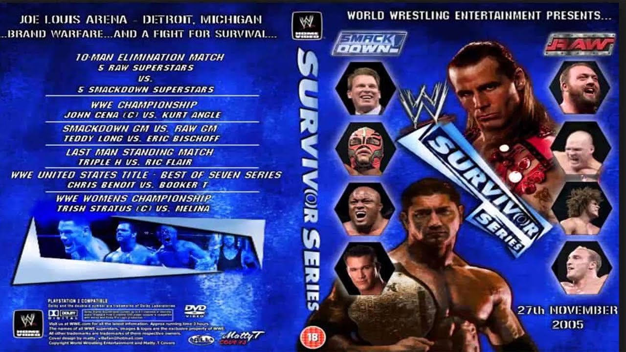 WWE Survivor Series 2005  WWE 2K19 Full Card Playthrough  YouTube