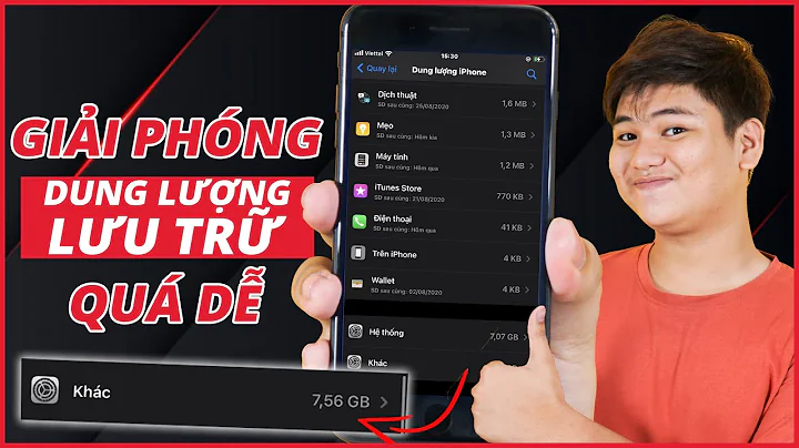 Hng dn gii phng dung lng iPhone, Xa b nh "KHC" | i...