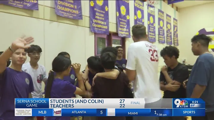 Ernesto Serna School Students vs. Teachers Game