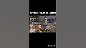 ik the reason why server lagging now #minecraft #server
