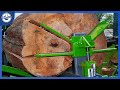 CRAZY Powerful Wood Splitting Machines On Another Level