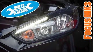 Anleitung: Ford Focus MK3 Facelift (DYB, Bj.14-18) Scheinwerfer tauschen / ausbauen, Birnen wechseln