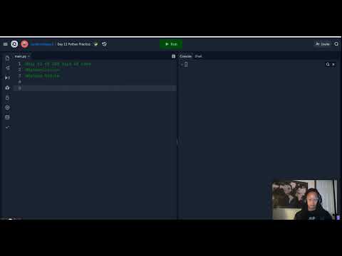 Python Random Module (Generating random numbers or items) - Day 11 of 100 Days of Code Feb 23, 2022