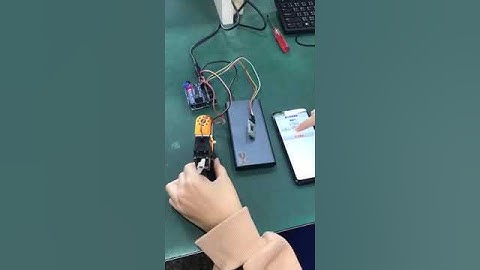 伺服馬達應用(角度與速度)