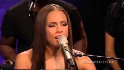 Alicia Keys   Empire State Of Mind Part II Broken Down LIVE @ AOL Sessions