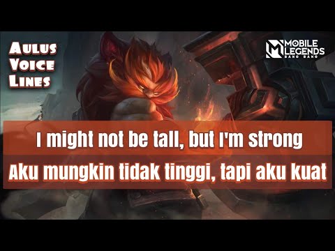 Aulus Voice And Quotes Mobile Legends dan Artinya
