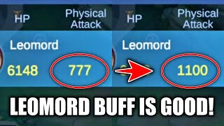 LEOMORD BUFF CAN BE A BIG DEAL! | CRIT TO PHY ATK RATIO adv server