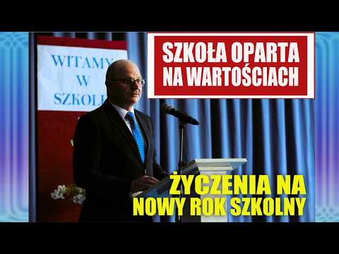 MOCNE przemówienie DYREKTORA SZKOŁY na rozpoczęcie roku | "Nie da się pracować, gdy jest BAŁAGAN"