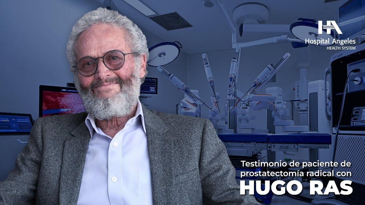Paciente vence al cáncer de próstata con Cirugía Robótica con HUGO RAS ...