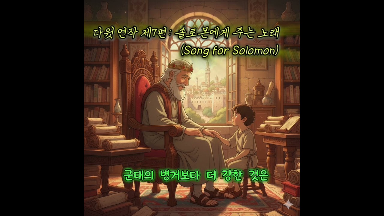 다윗연작 7-7 : 아들 솔로몬에게 주는 노래 #다윗 #솔로몬 #하나님 #CCM