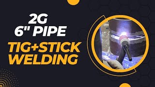 Horizontal TIG Welding Root Pass Technique With MMA Finish !