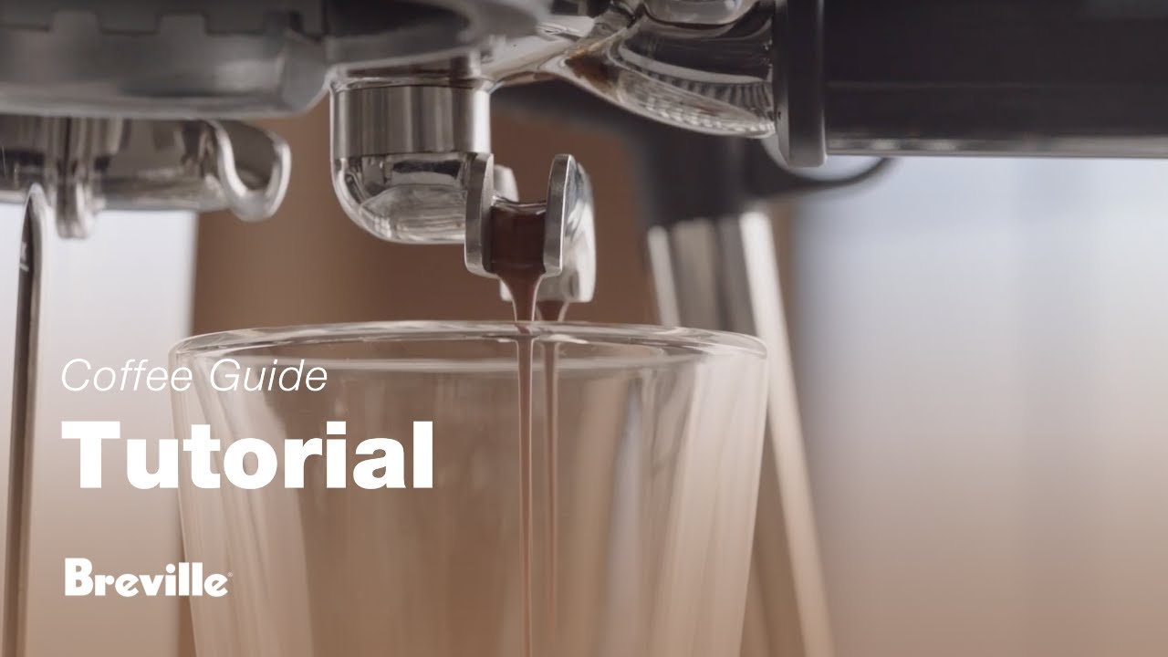 Tutorials Balancing your extraction the Barista Express® Impress