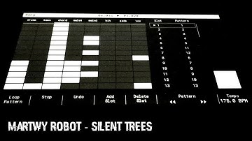 MARTWY ROBOT PROJEKT - SILENT TREES | #polyend  #tracker  | SOULFUL DRUM AND BASS 175BPM
