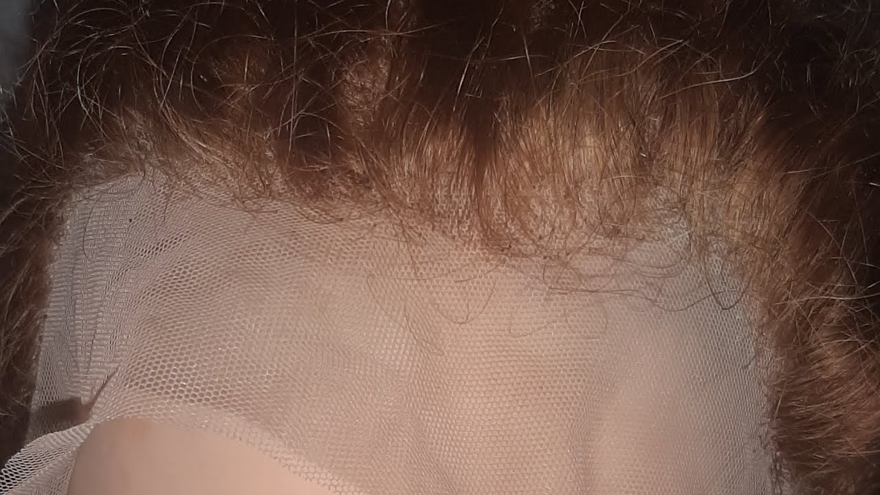 LACE CLOSURE WIG/ how to sew lace closure wig on cap YouTube