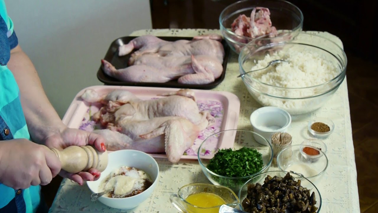 Безкостная фаршированная курица.Блюда на праздничный стол. Бизнес на еде✔️