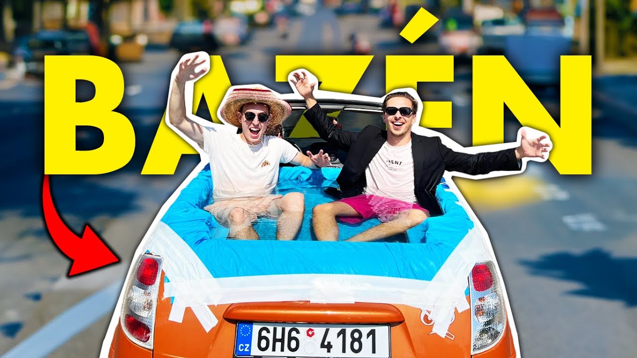 UDĚLALI JSME Z KABRIOLETU BAZÉN! 🤣