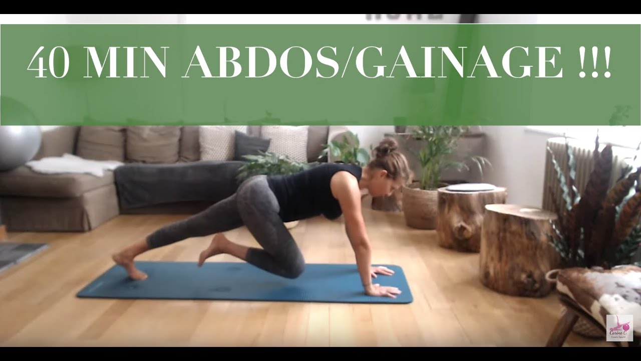 40 Min Ab/dos/périnée-Gainage (méthode de Gasquet)