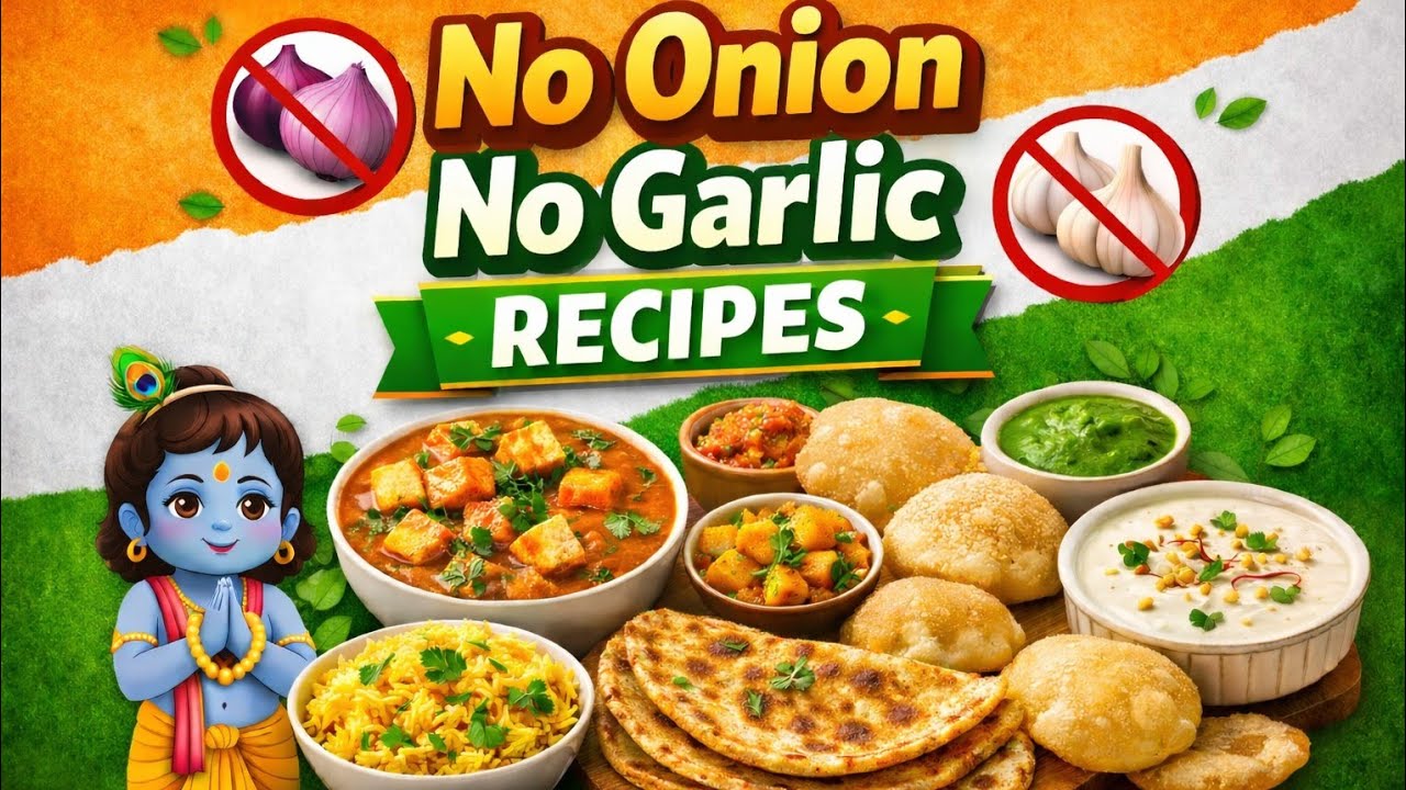 Live Satvik Cooking 🍃 | No Onion No Garlic Tasty Recipes