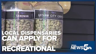 Monday marks first day marijuana shops can apply for recreational licenses in Colorado Springs