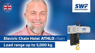 Latest generation of chain hoists! ATHLO chain with Denis Röhlig