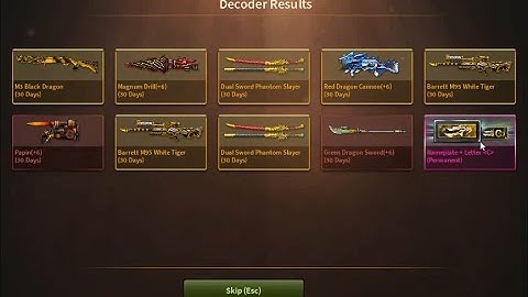 CSO (CSN:S) 100 Epic Decoders for Divine Blasters