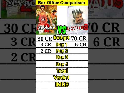 yevadu 2 vs yevadu 3।।