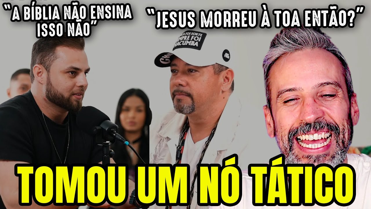 CRISTÃO LEVA INVERTIDA DE MACUMBEIROS - Cortes da Live do Suco de Brasil