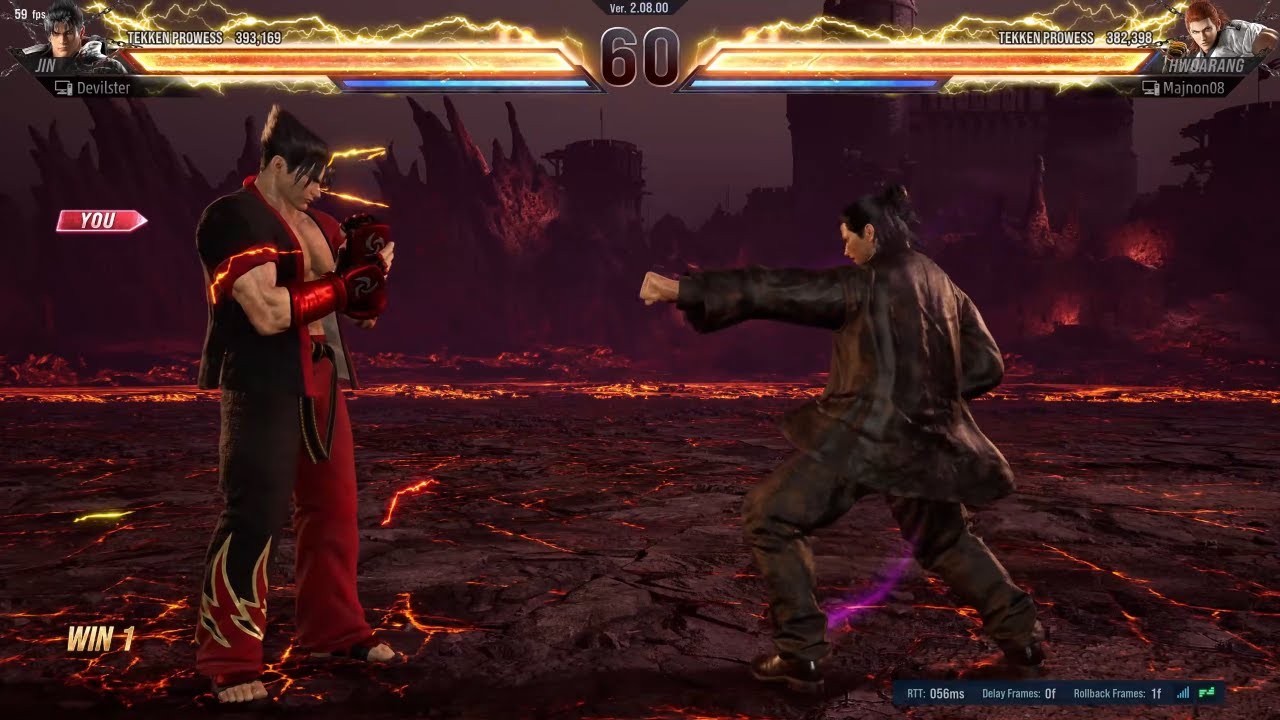 Crazy Hwoarang Was On A Mission To Demote My Wavu Wavu Jin!