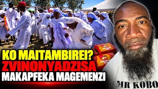 Mapostori Votsiurwa Mushure Mekuramba Zvakafumuka Pamberi Pemutungamiri Vakapfeka Magemenzi