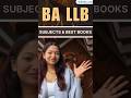 BA LLB Syllabus | Semester-wise Subject &amp; Best Books #ballbsyllabus #ballb