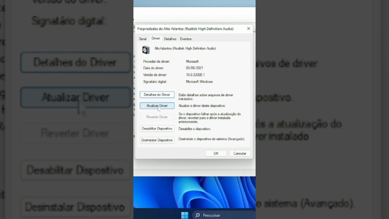 Som do Windows Falhando, Pipocando ✔Resolvido #som #windows #canaldoadriano