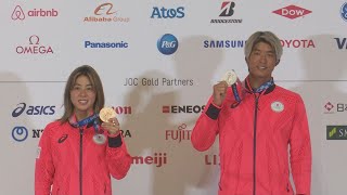 五十嵐「忘れられない大会に」 サーフィン、都筑も喜び