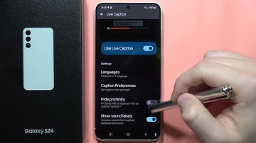 SAMSUNG Galaxy S24/S24+ Enable Live Captions #howtodevices