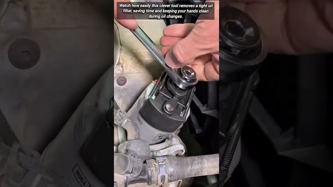 Professional Way To Change Oil Filters In Tight Spaces
