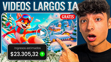Crea Videos Largos con IA GRATIS Monetizables - Cómo Hacer Vídeos con Inteligencia Artificial