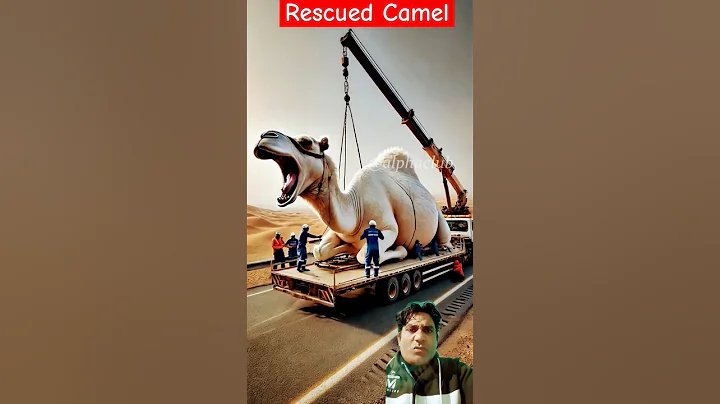 #shortsPregnant White Camel recover by doctor's #humanity #desertcamel QQ #camel  #animals ##rescue