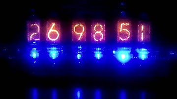 IN-8 nixie clock