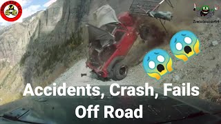 Crash Off Road, Accidents, Fails and 4X4 in  The World 🌍🌎🌏