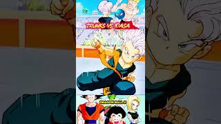 Trunks vs Idasa :💥 One Epic Kick #anime #animeedits #dbz #shorts #dbs