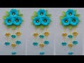 DIY: Beautiful Wall Hanging!! How to Make Flower Wall Hanging/Wallmate for Home/Room Decorations!!