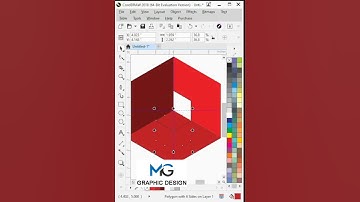 #learncoreldrawHow To Create A Cube In CorelDraw|Make A Cuboid Triangle In CorelDraw(2024)Tutorial.