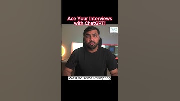 Ace Your Interviews With ChatGPT! #shorts #AI #ChatGPT #TheAIAir #interviewprep #interviewsuccess
