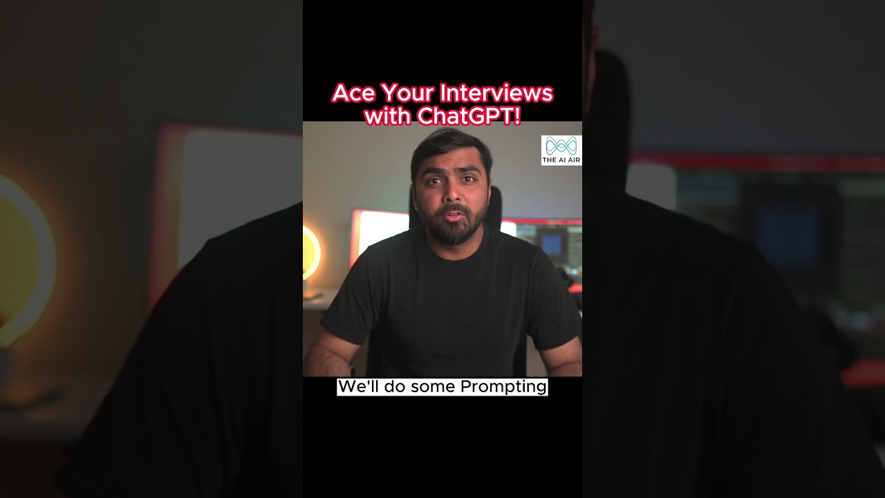 Ace Your Interviews With ChatGPT! 