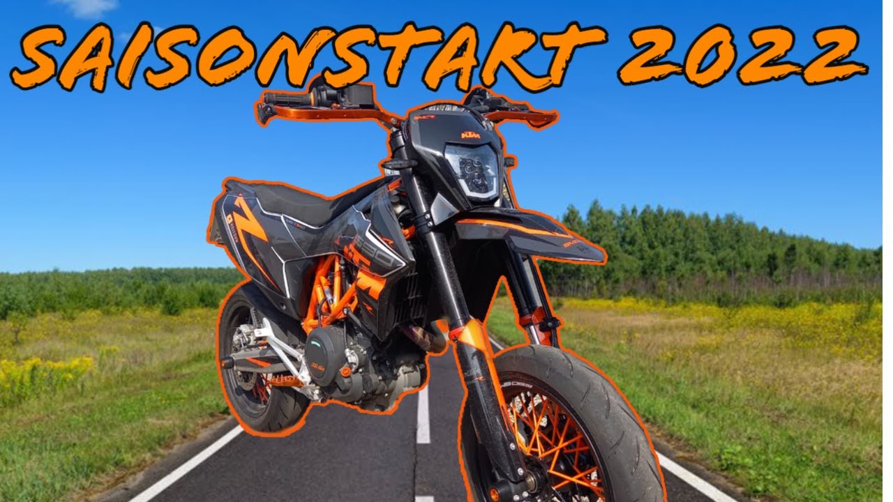 Saisonstart 2022 - Erster MotoVlog mit Katy - 690 SMCR