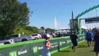 2015 TD Beach to Beacon 10K finish (runner's perspective)