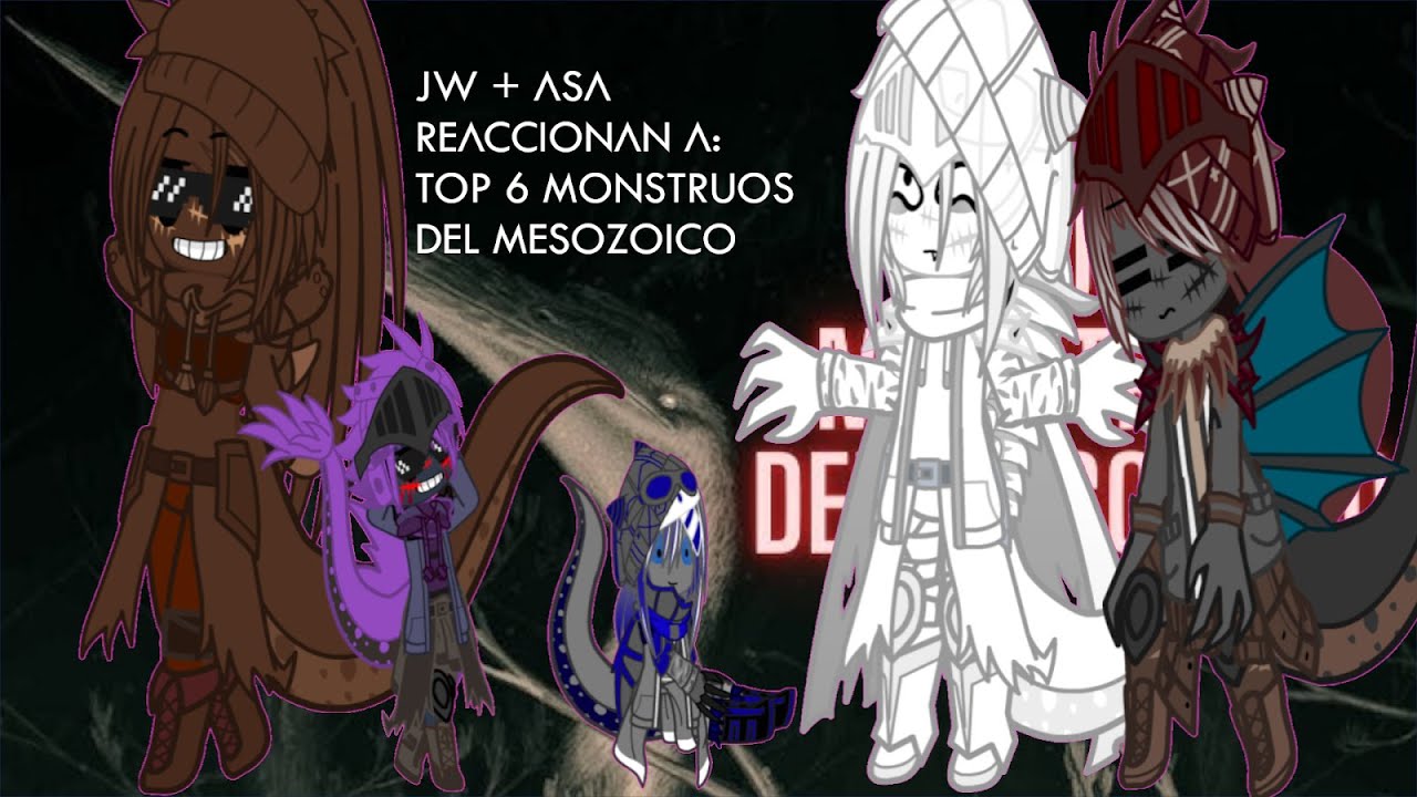 JW + ASA reaccionan a: Top 7 monstruos del Mesozoico (Creado por Davitxenko)