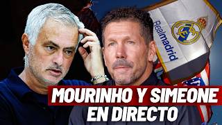 LIVE | Simeone and Mourinho, in-person | Press conference after Atlético-Real Madrid