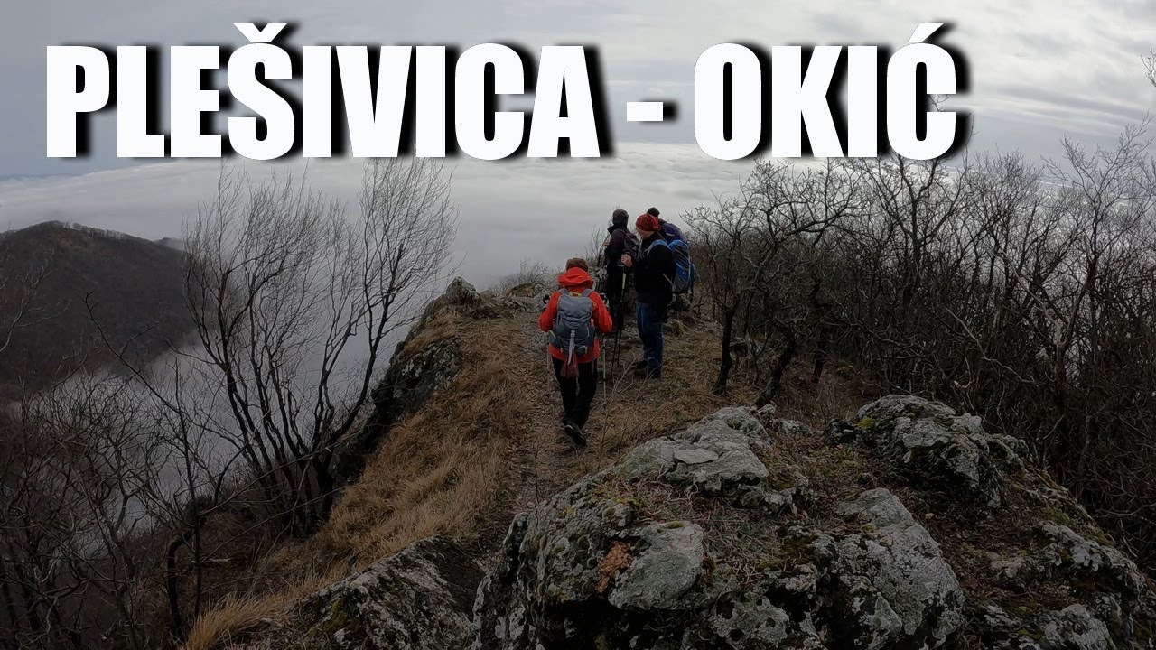 Hiking along the ridge from Plešivica to Okić - YouTube