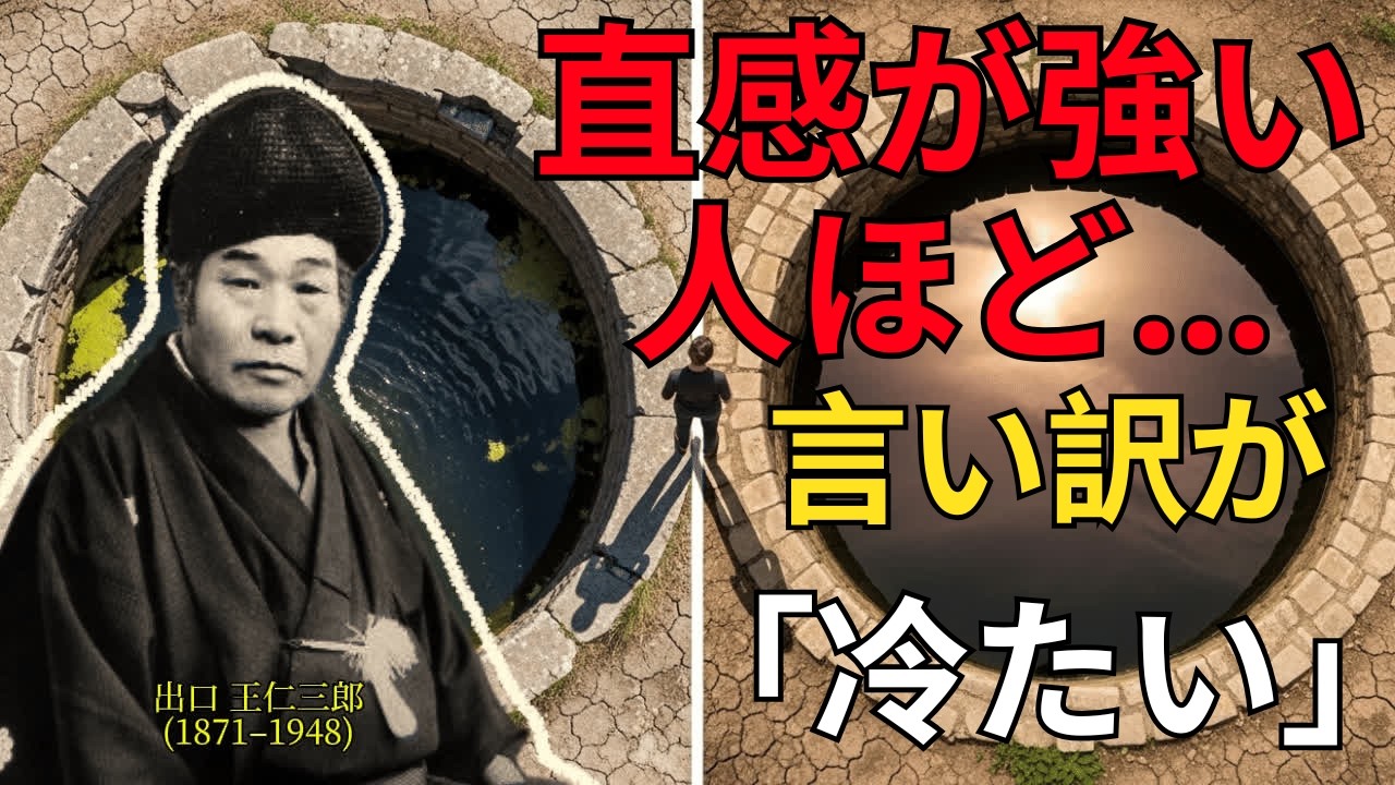 【警告】直感が強い人ほど「言い訳」に冷える理由｜温度で見抜く“逃げ”の正体 ｜出口王仁三郎