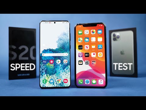 Samsung Galaxy S20 Ultra vs iPhone 11 Pro Max Speed Test!